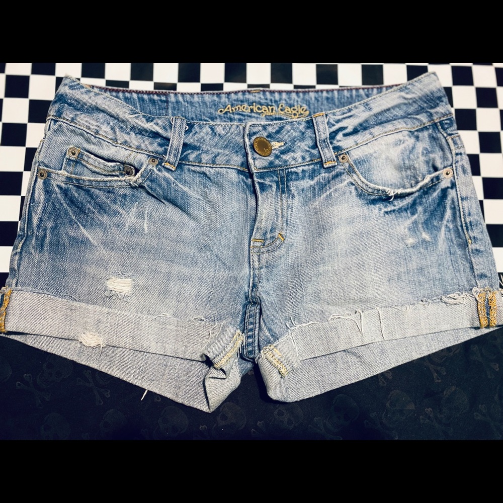 American Eagle Jean Short Size 6
